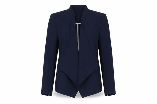 Womens UK Size 10 Marks and Spencer Regular Blue Blazer