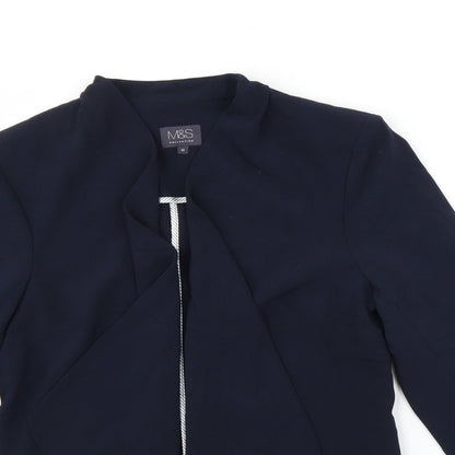 Marks and Spencer Womens Blue   Jacket Blazer Size 10