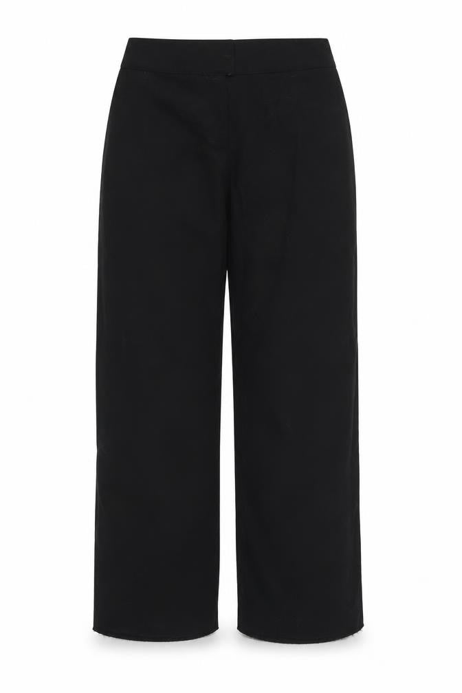 Womens UK Size 12 Papaya Regular Fit  Black Trousers