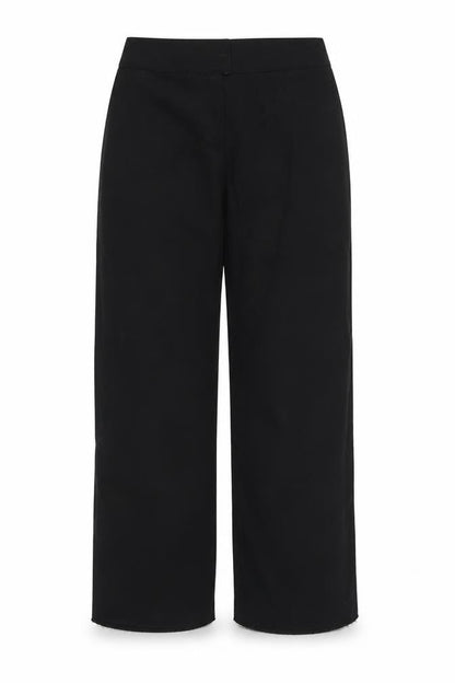 Womens UK Size 12 Papaya Regular Fit  Black Trousers