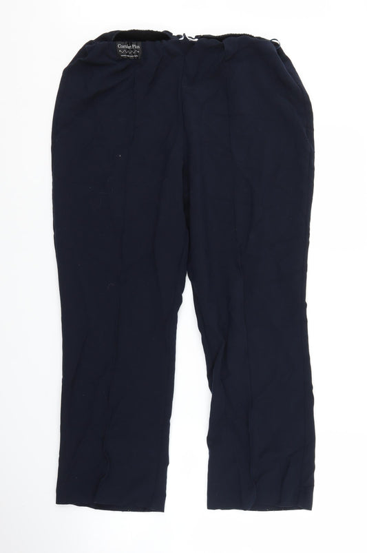 Classic Womens Blue   Trousers  Size 14 L25 in