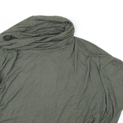 A&G Womens Green   Basic Blouse Size M  - one sleeve