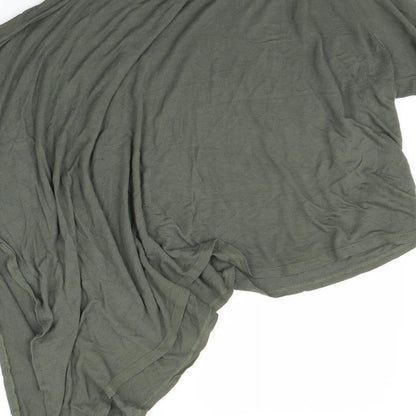 A&G Womens Green   Basic Blouse Size M  - one sleeve