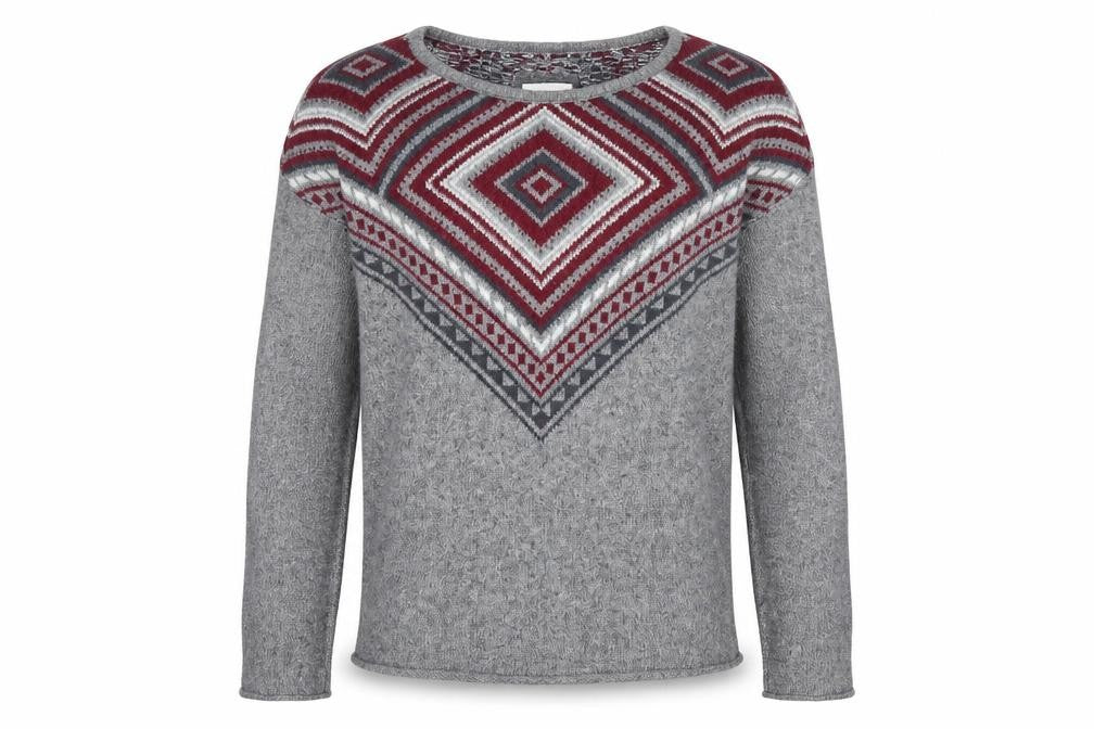 Mens UK Size S H&M Grey Pullover Jumper