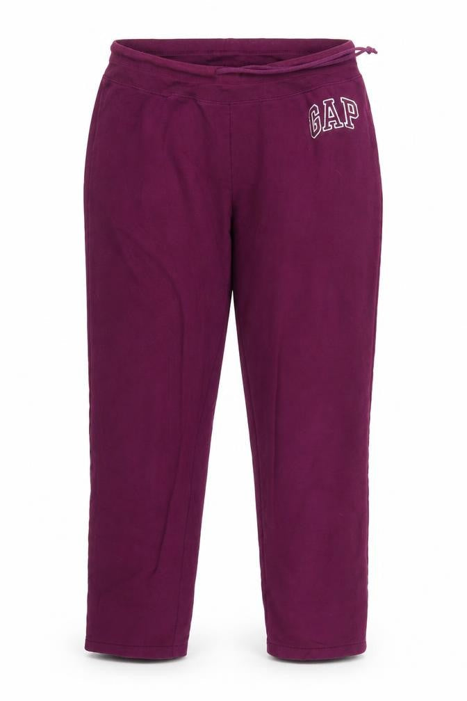 Womens UK Size M Gap Regular Fit Sweatpants Purple Trousers