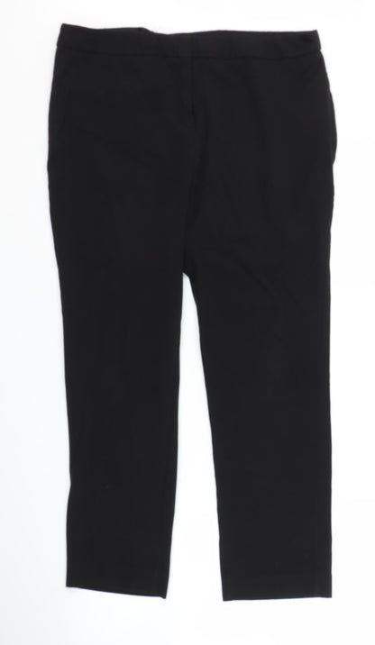 Banner Womens Black   Capri Trousers Size 32 in L25 in