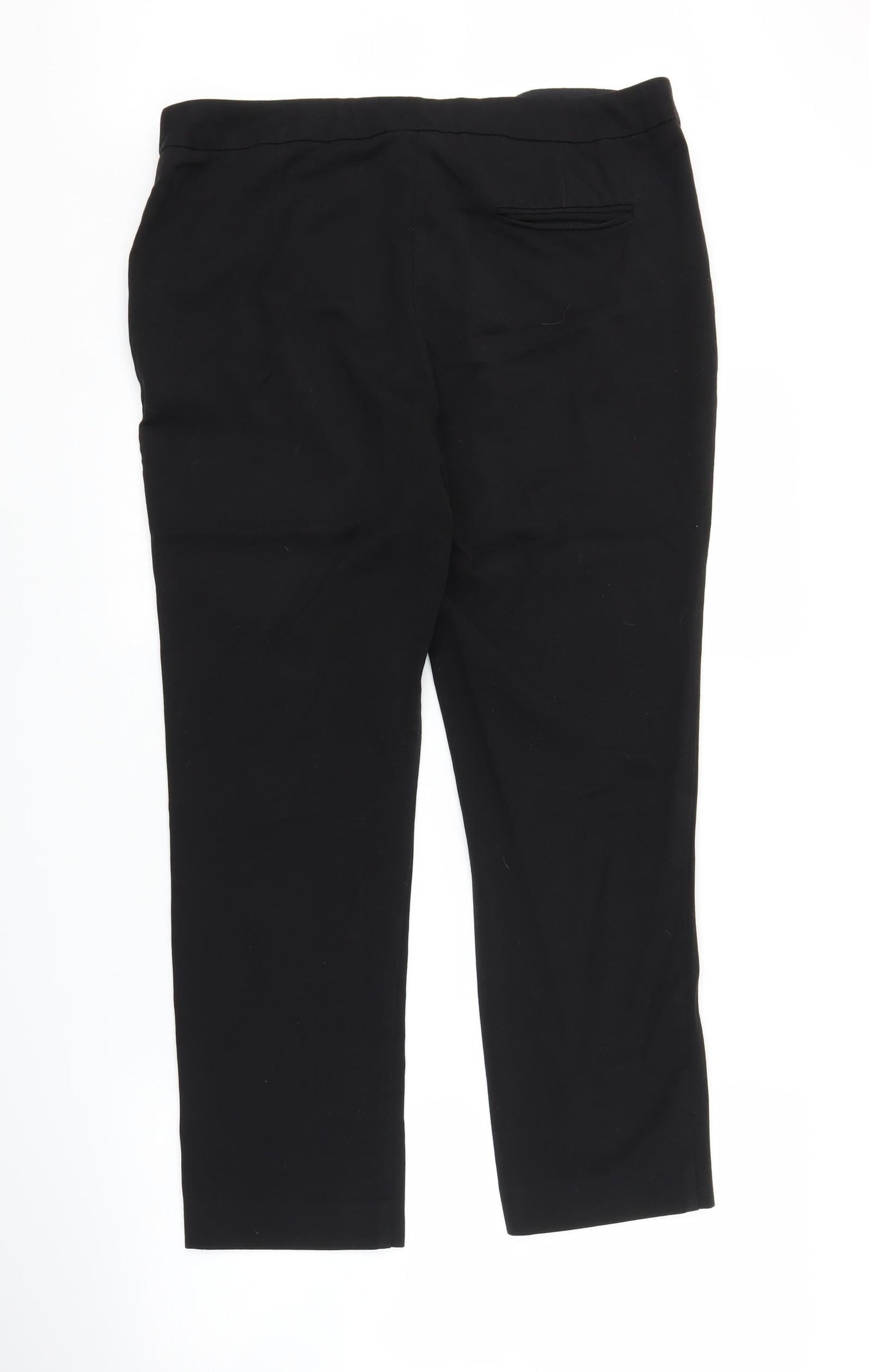 Banner Womens Black   Capri Trousers Size 32 in L25 in
