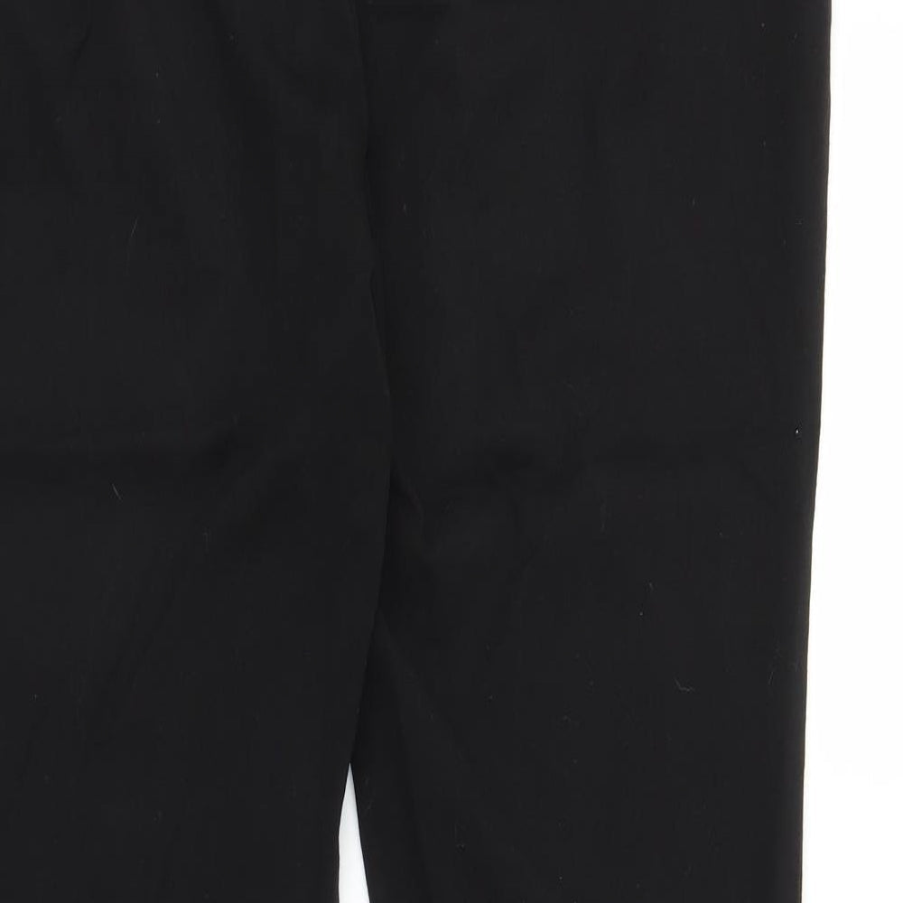 Banner Womens Black   Capri Trousers Size 32 in L25 in