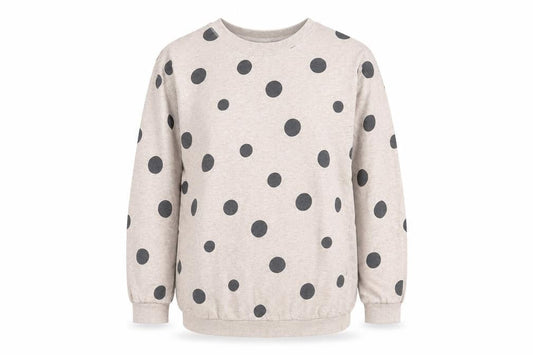 H&M Womens Pink Polka Dot  Pullover Jumper Size S