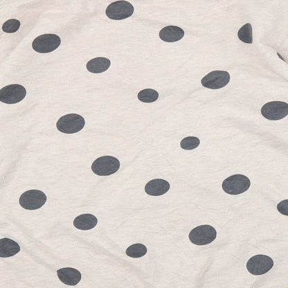 H&M Womens Pink Polka Dot  Pullover Jumper Size S