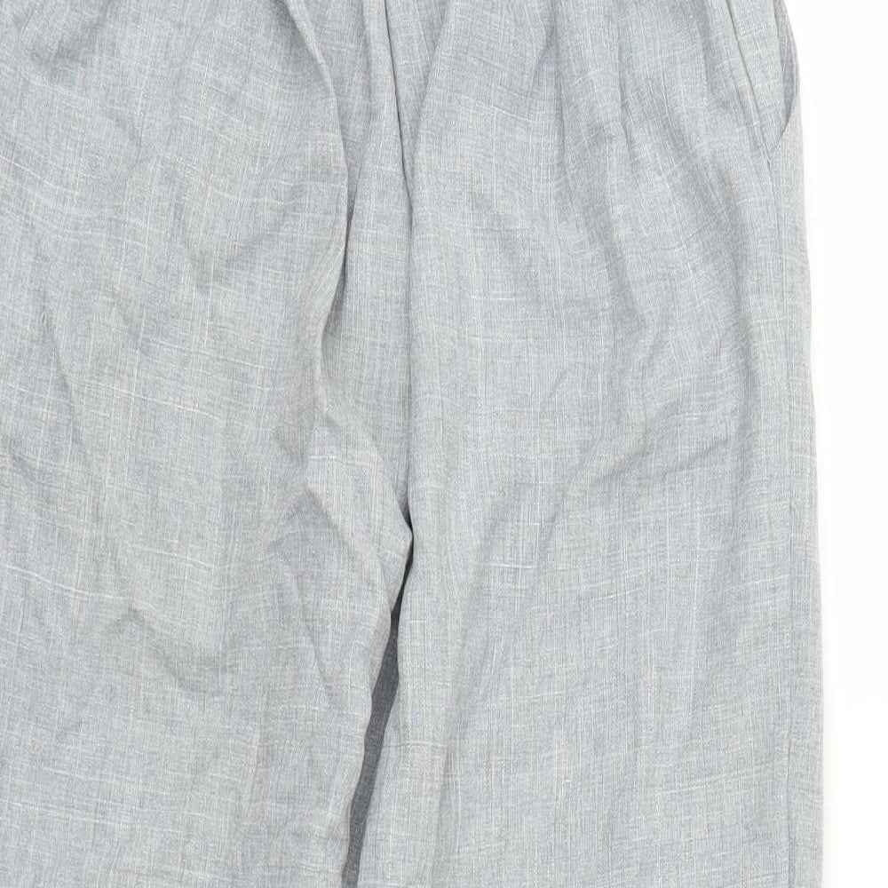 Womens UK Size 12 Preworn Regular Fit  Grey Trousers