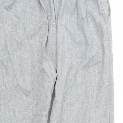 Womens UK Size 12 Preworn Regular Fit  Grey Trousers