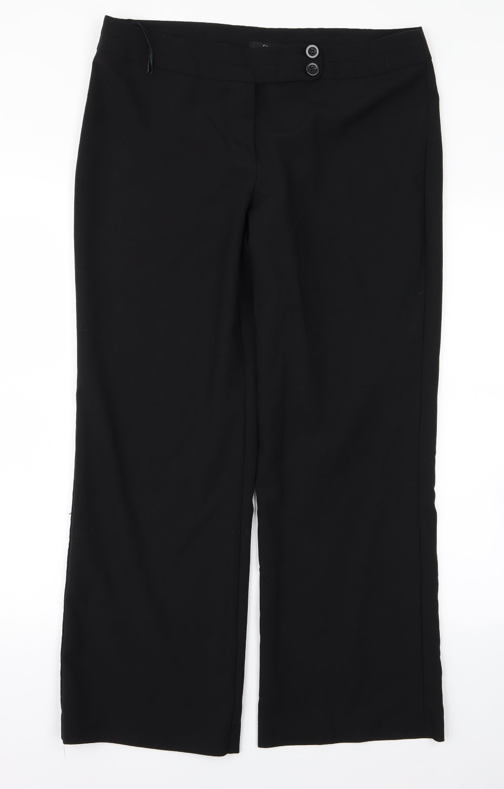George Womens Black   Trousers  Size 34 L26 in