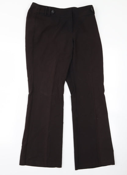 Womens UK Size 10 Dorothy Perkins Regular Fit  Beige Trousers