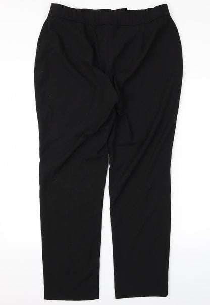 Womens UK Size 34 magi Regular Fit  Black Trousers