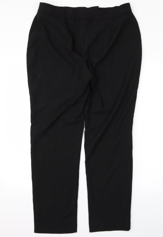 Womens UK Size 34 magi Regular Fit  Black Trousers