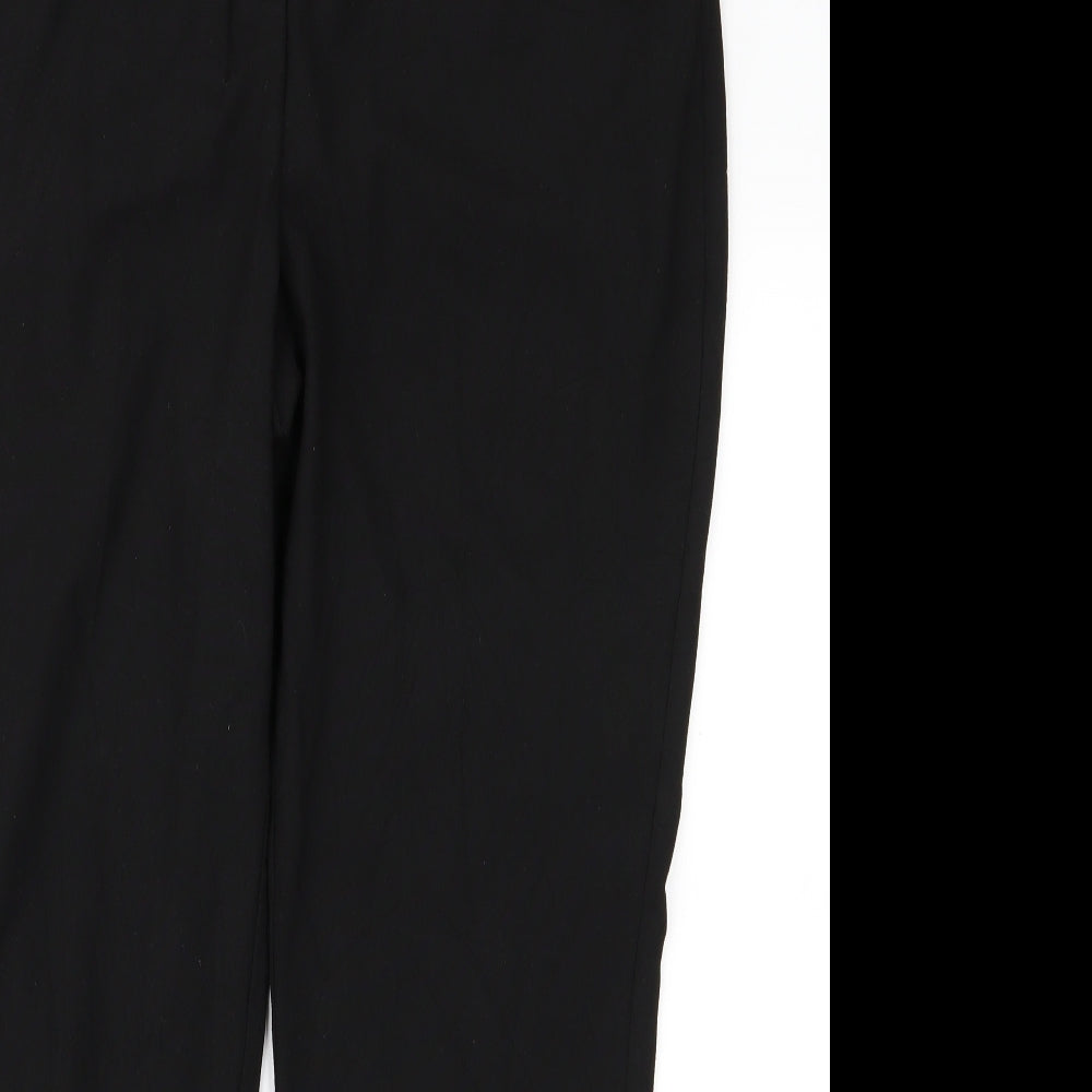 Womens UK Size 34 magi Regular Fit  Black Trousers