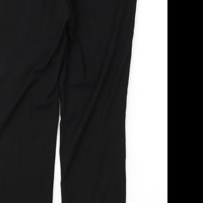 Womens UK Size 34 magi Regular Fit  Black Trousers