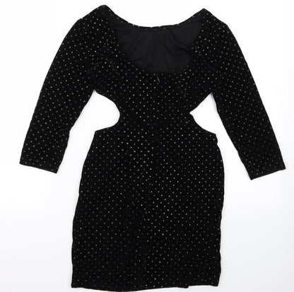 hearts and brows Womens Black   Pencil Dress  Size 8