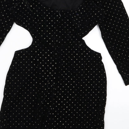 hearts and brows Womens Black   Pencil Dress  Size 8
