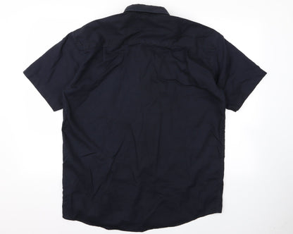 1883 by Lucchese Mens Black    Button-Up Size M