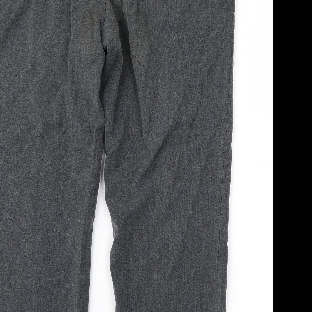 Womens UK Size 16 BM Regular Fit  Grey Trousers