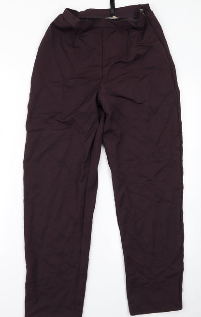 wl Womens Red   Trousers  Size 26 L25 in