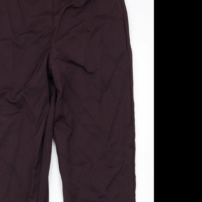 wl Womens Red   Trousers  Size 26 L25 in