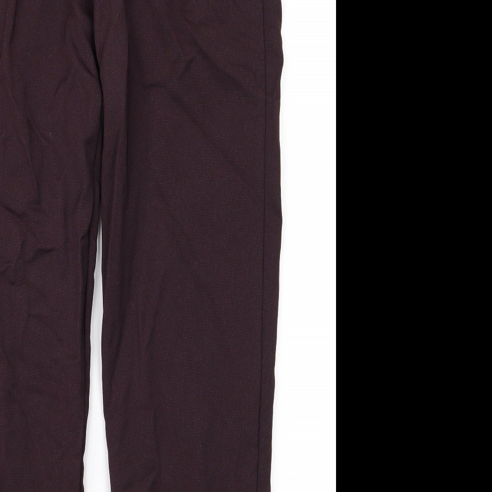 wl Womens Red   Trousers  Size 26 L25 in