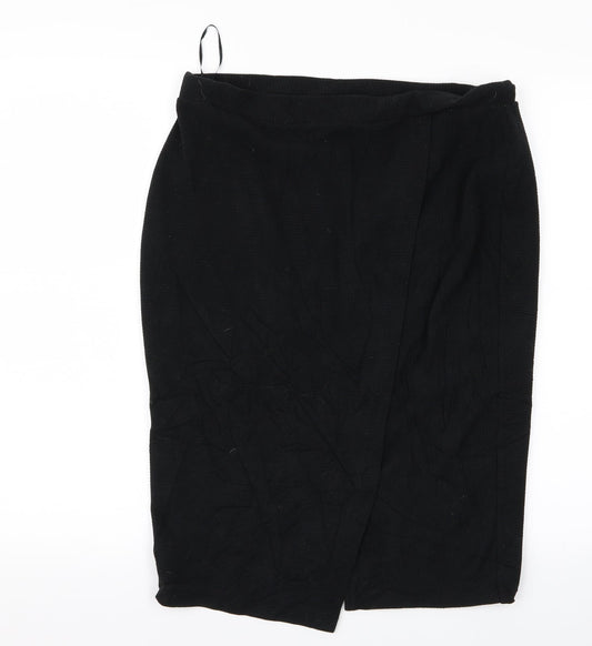 TU Womens Beige  Rayon Straight & Pencil Set Size 14