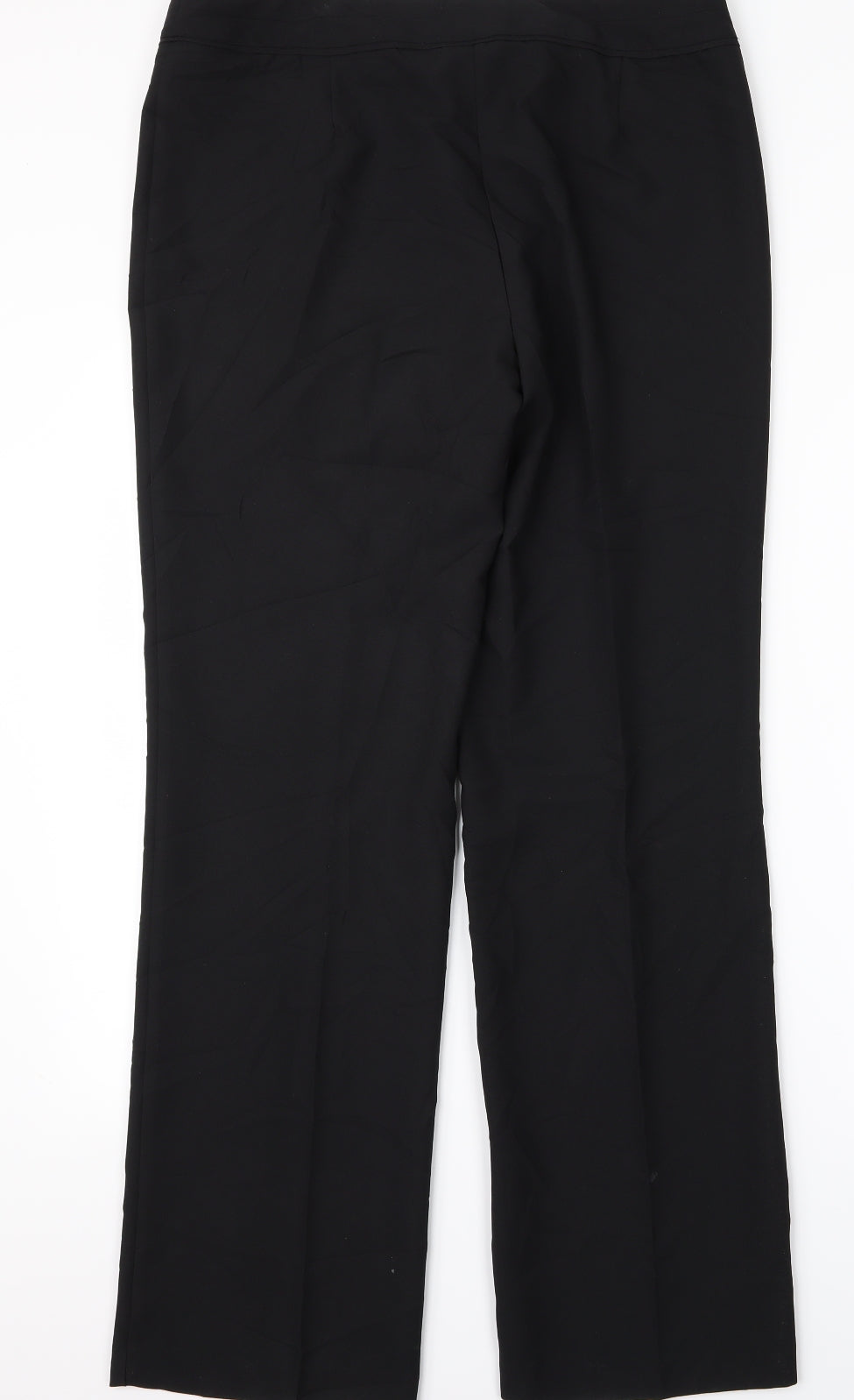 F&F Womens Black   Trousers  Size 8 L26 in - v