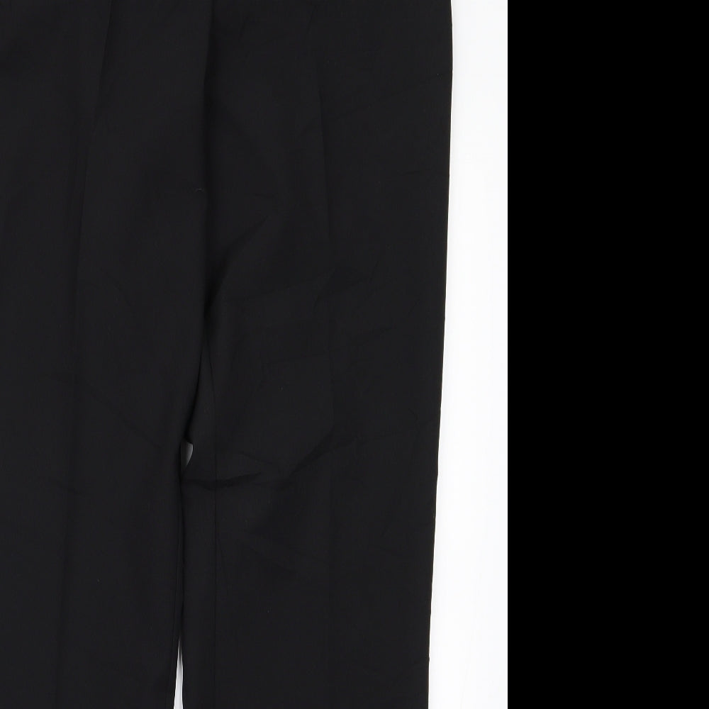 F&F Womens Black   Trousers  Size 8 L26 in - v
