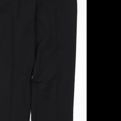 F&F Womens Black   Trousers  Size 8 L26 in - v