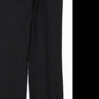 F&F Womens Black   Trousers  Size 8 L26 in - v