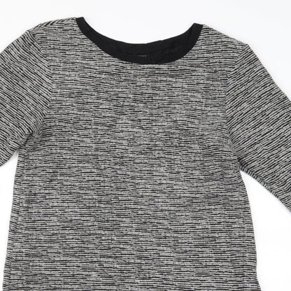 Topshop Womens Grey   T-Shirt Dress  Size 8