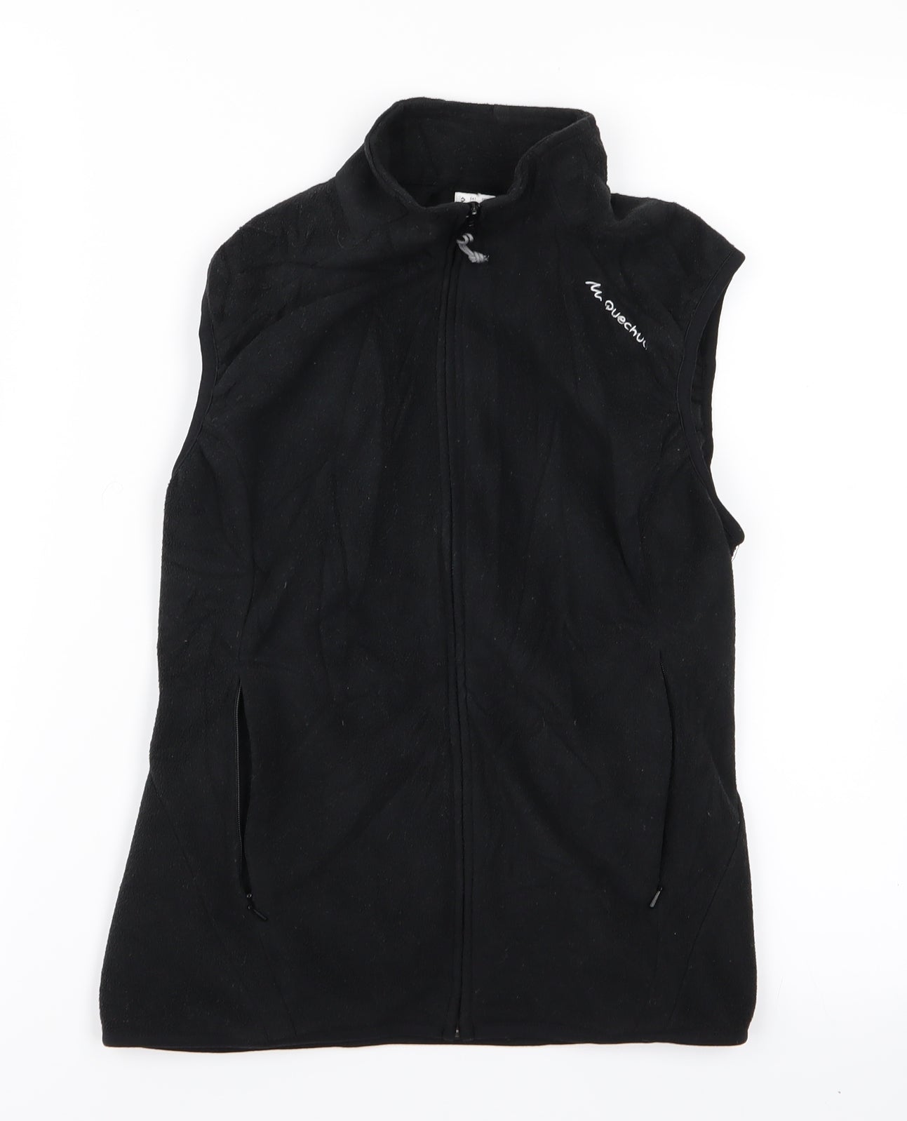 Womens UK Size 2XS Preworn Black Gilet