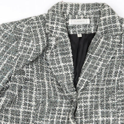 Womens UK Size 16 Preworn Grey Jacket