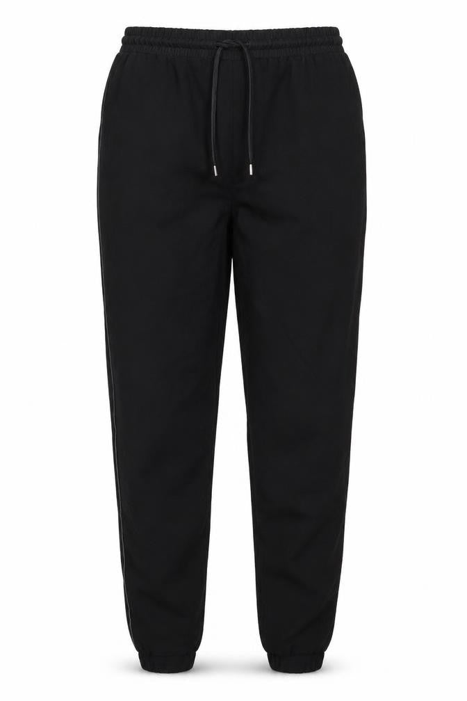 Front view of Atmosphere women’s black trousers, size UK 8, 28-inch leg