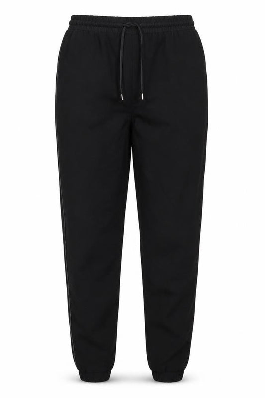 Front view of Atmosphere women’s black trousers, size UK 8, 28-inch leg