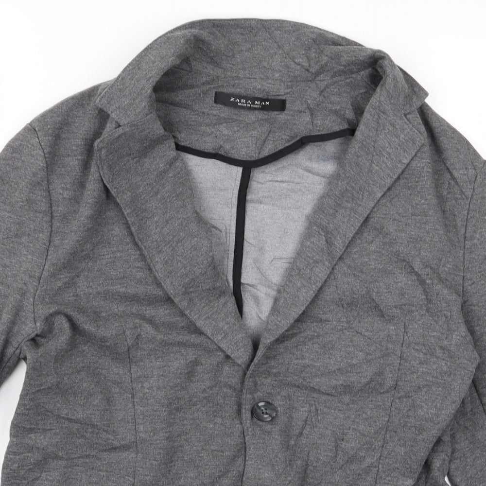 Womens UK Size 8 Zara Grey Jacket