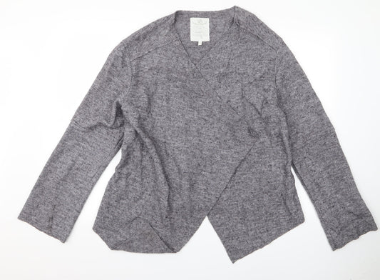 Preworn Womens Grey   Cardigan Jumper Size 14