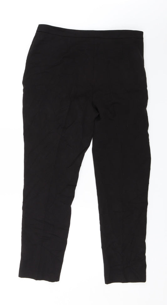 F&F Womens Black   Dress Pants Trousers Size 14 L26 in
