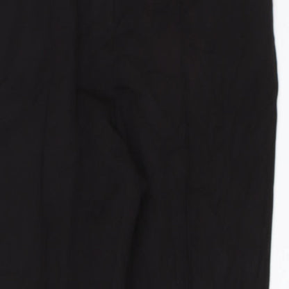 F&F Womens Black   Dress Pants Trousers Size 14 L26 in