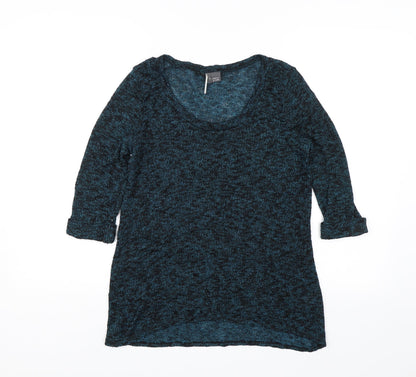Sparkle & Fade Womens Blue   Pullover Jumper Size S