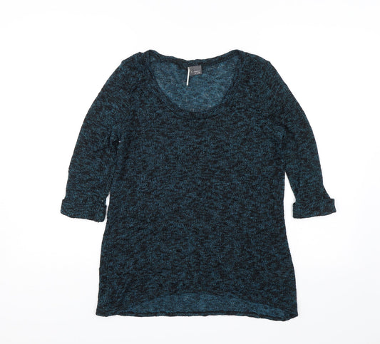Sparkle & Fade Womens Blue   Pullover Jumper Size S