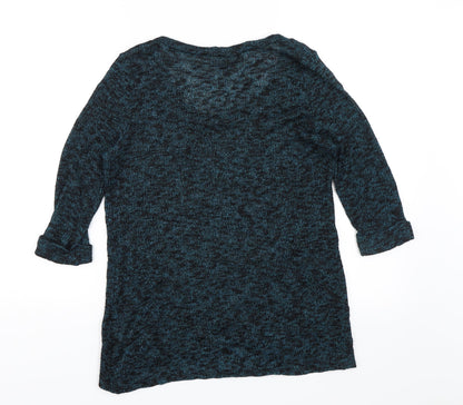 Sparkle & Fade Womens Blue   Pullover Jumper Size S