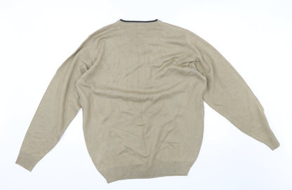Harmer Mens Brown   Pullover Jumper Size M