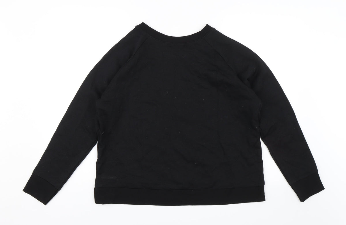 PRETTYLITTLETHING Womens Black   Pullover Jumper Size L