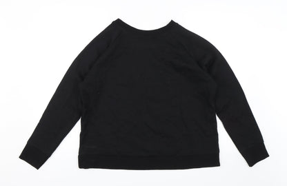 PRETTYLITTLETHING Womens Black   Pullover Jumper Size L