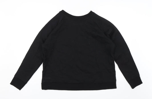 PRETTYLITTLETHING Womens Black   Pullover Jumper Size L